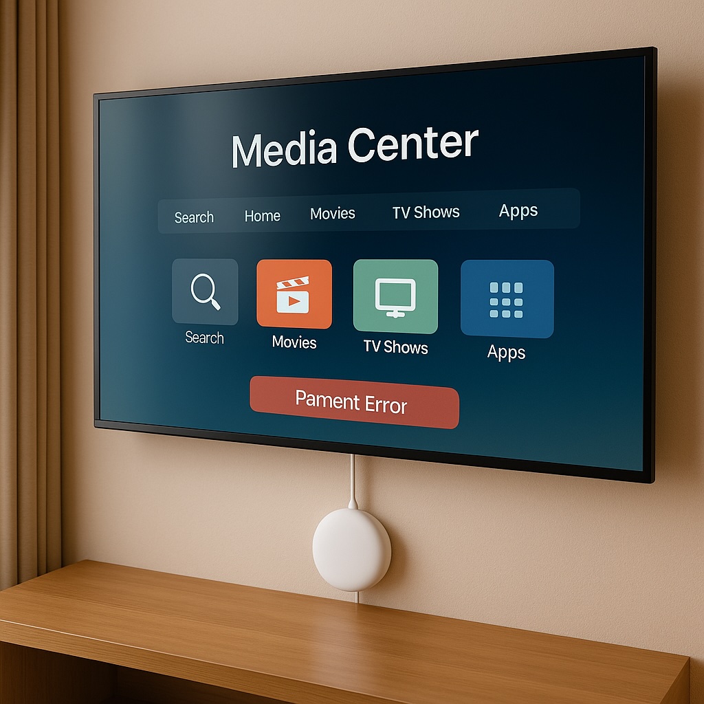 hotel tv media centre